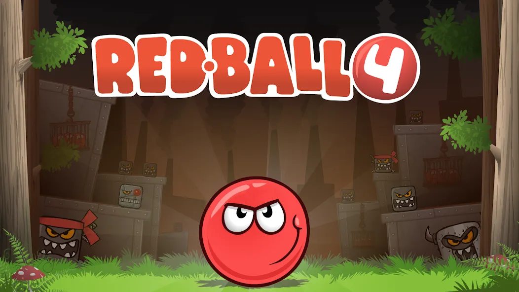 Red Ball 4 (Рэд Болл 4) [МОД Меню] Screenshot 1