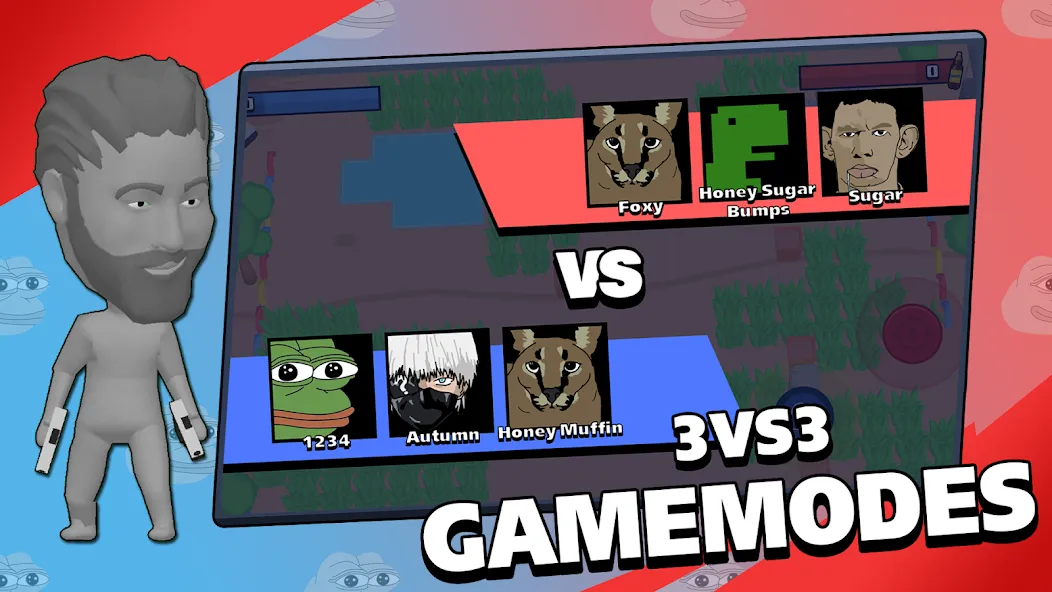 Brawl Memes - Meme Battle (Броул Мимс) [МОД Меню] Screenshot 3