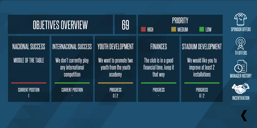 Mobile Football Manager (Мобильный футбольный менеджер) [МОД Меню] Screenshot 4