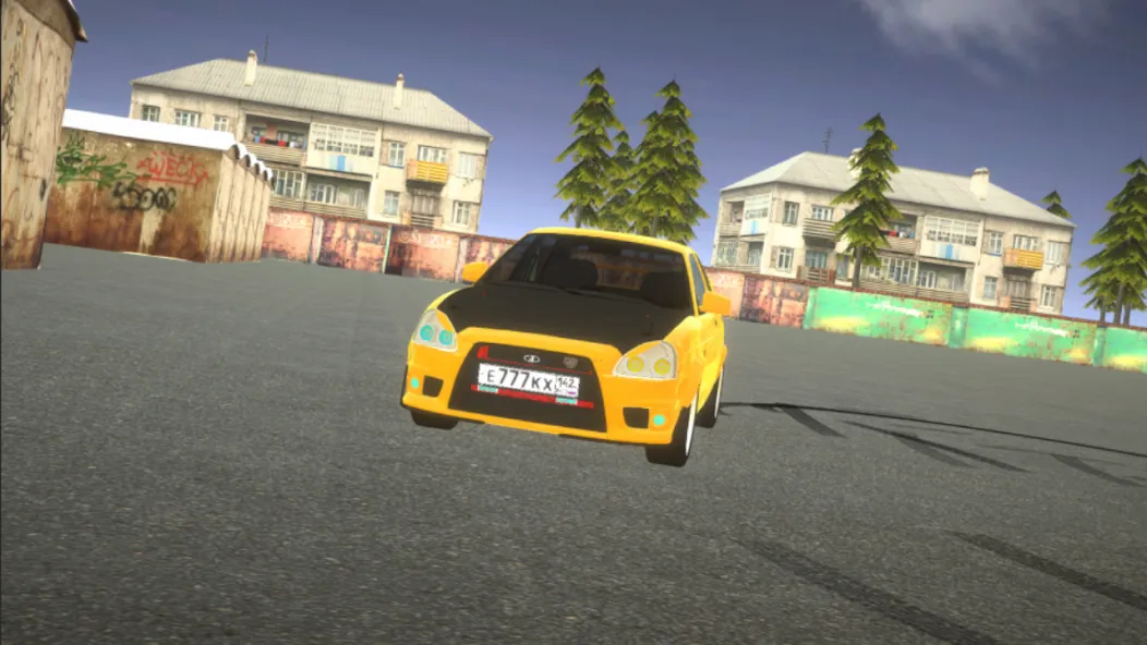 ПРИОРА АВТОВАЗ: ТЮНИНГ И ДРИФТ [МОД Меню] Screenshot 3