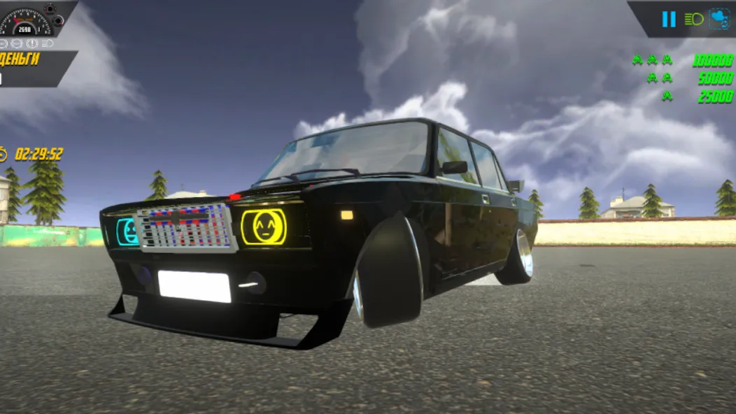 2107 АВТОВАЗ: ТЮНИНГ И ДРИФТ (две тысячи сто семь) [МОД Много денег] Screenshot 3