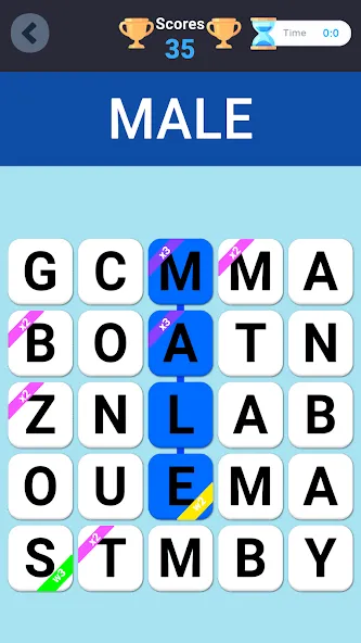 Wordell - Word Guess Fillword [МОД Меню] Screenshot 3