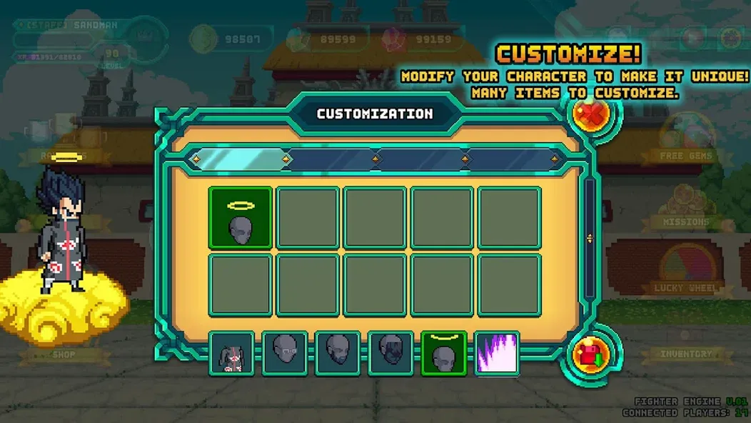 XENO BALL: LEGENDS WARRIORS (Ксено болл) [МОД Unlimited Money] Screenshot 5