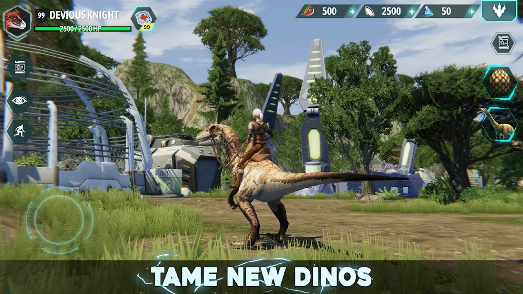 Dino Tamers - Jurassic MMO (Дино Дрессировщики) [МОД Бесконечные деньги] Screenshot 3