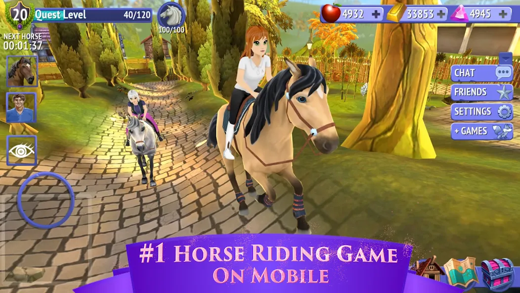 Horse Riding Tales - Wild Pony (Хорс Райдинг Тейлс) [МОД Unlimited Money] Screenshot 3