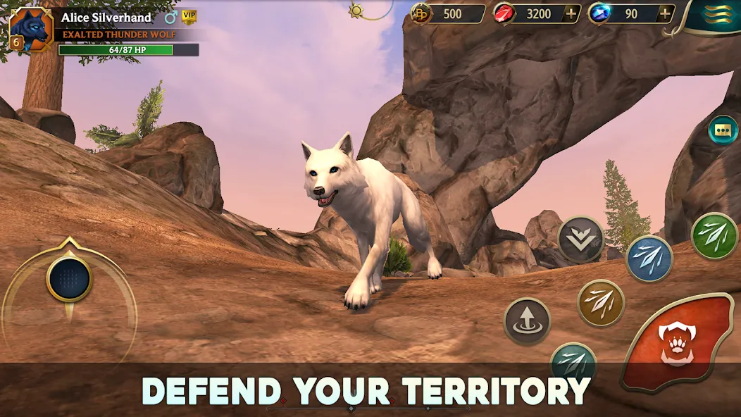 Wolf Tales - Wild Animal Sim (Вулф Тейлс) [МОД Бесконечные монеты] Screenshot 5