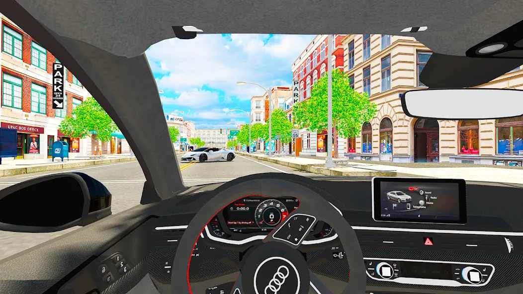 Car Driving Simulator: Online (Кар Драйвинг Симулятор) [МОД Много денег] Screenshot 3