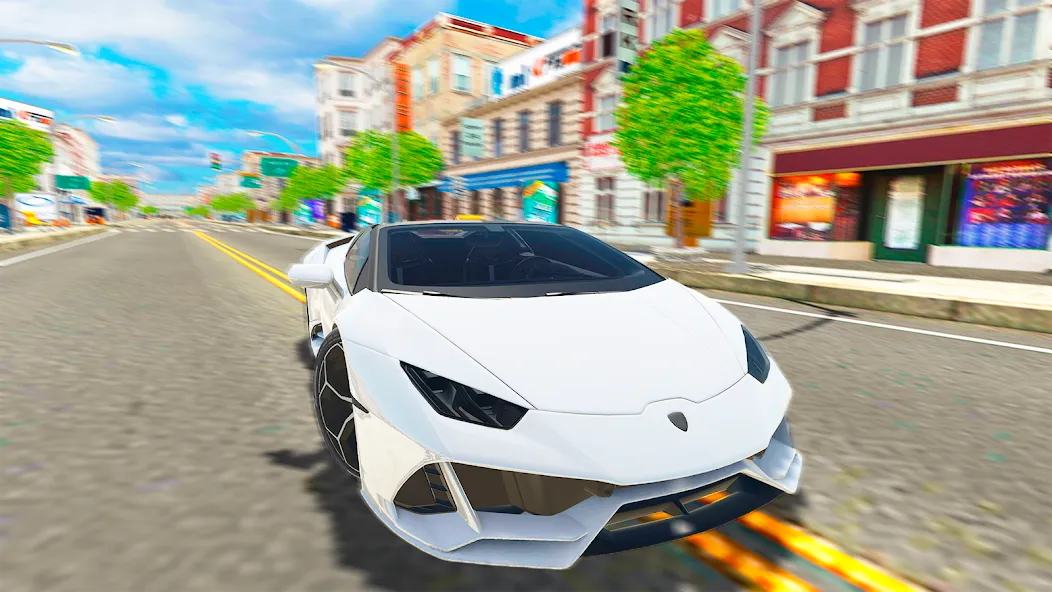 Car Driving Simulator: Online (Кар Драйвинг Симулятор) [МОД Много денег] Screenshot 5