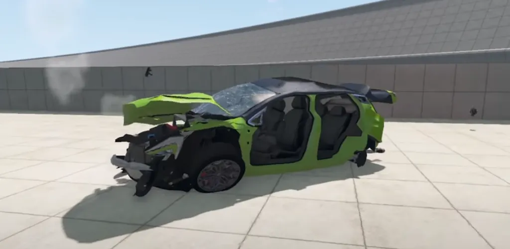 Realistic Car Crash Simulator [МОД Много монет] Screenshot 4