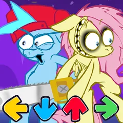 Взлом Magic Music Rainbow Battle (Лошадь  Инди 2)  [МОД Все открыто]