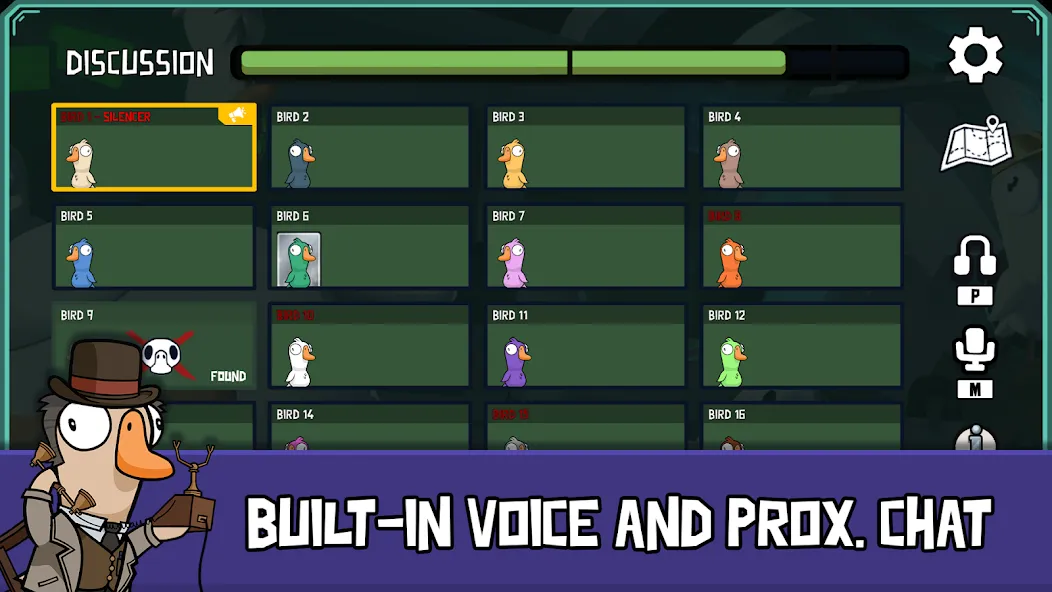 Goose Goose Duck (Гусь Гусь Утка) [МОД Много денег] Screenshot 4