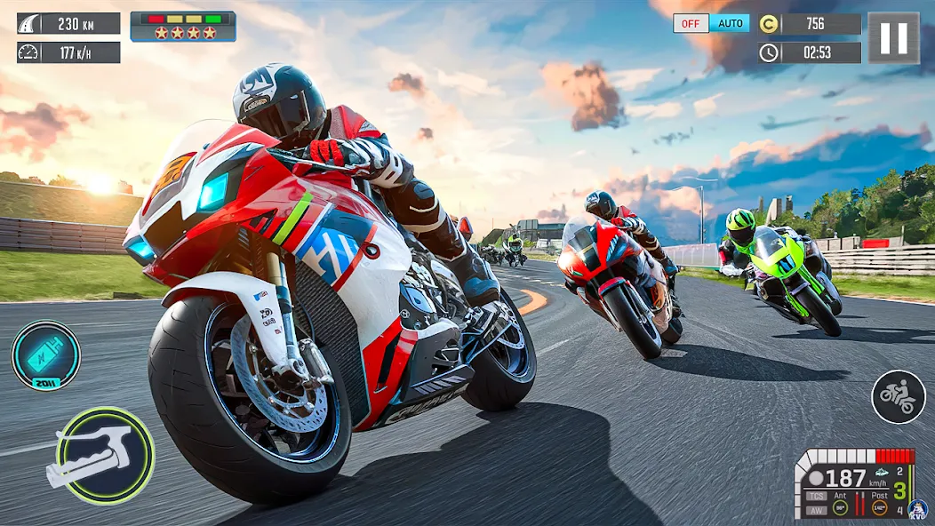 Moto Racing 3d Motorcycle Game (Дерт Байк Рейсинг 3Д) [МОД Unlimited Money] Screenshot 3