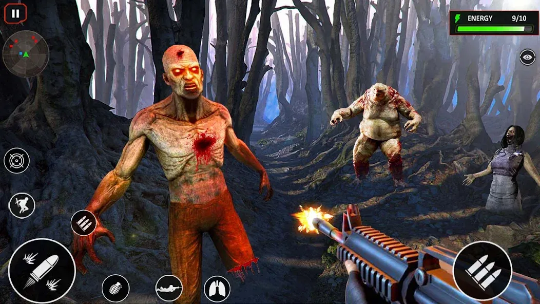 Sniper Zombie Shooting (Зомби стреляющая оффлайн игра) [МОД Unlimited Money] Screenshot 5