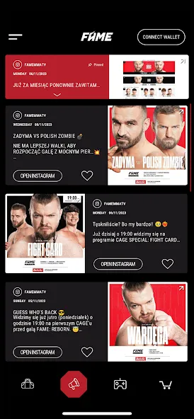FAME MMA APP (ФЕЙМ ММА АПП) [МОД Много денег] Screenshot 1