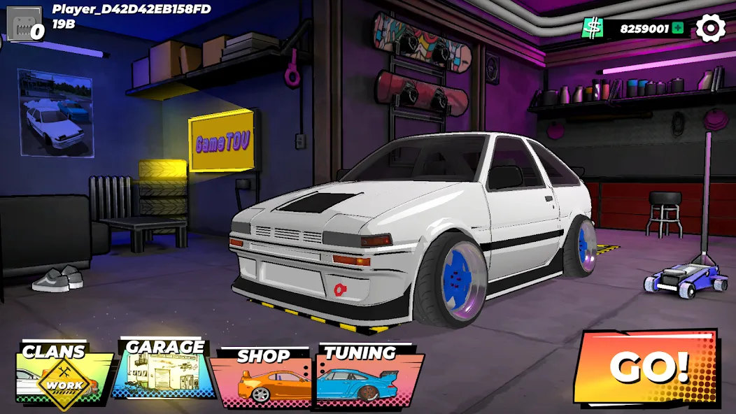 Drift King: Online (Дрифт Кинг) [МОД Все открыто] Screenshot 2