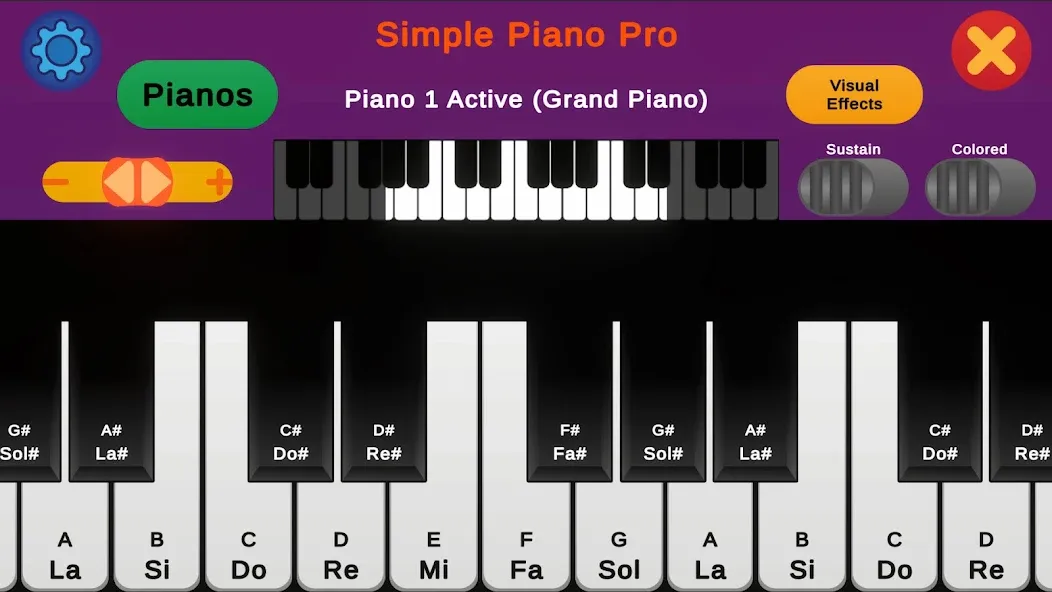 Simple Piano Pro (Симпл Пиано Про) [МОД Много денег] Screenshot 1