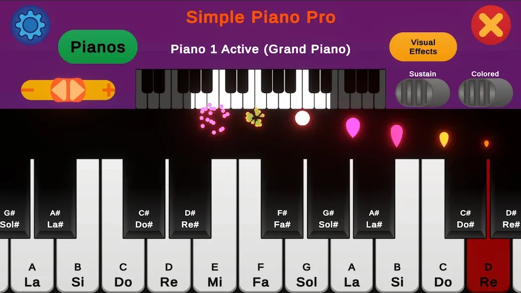 Simple Piano Pro (Симпл Пиано Про) [МОД Много денег] Screenshot 2