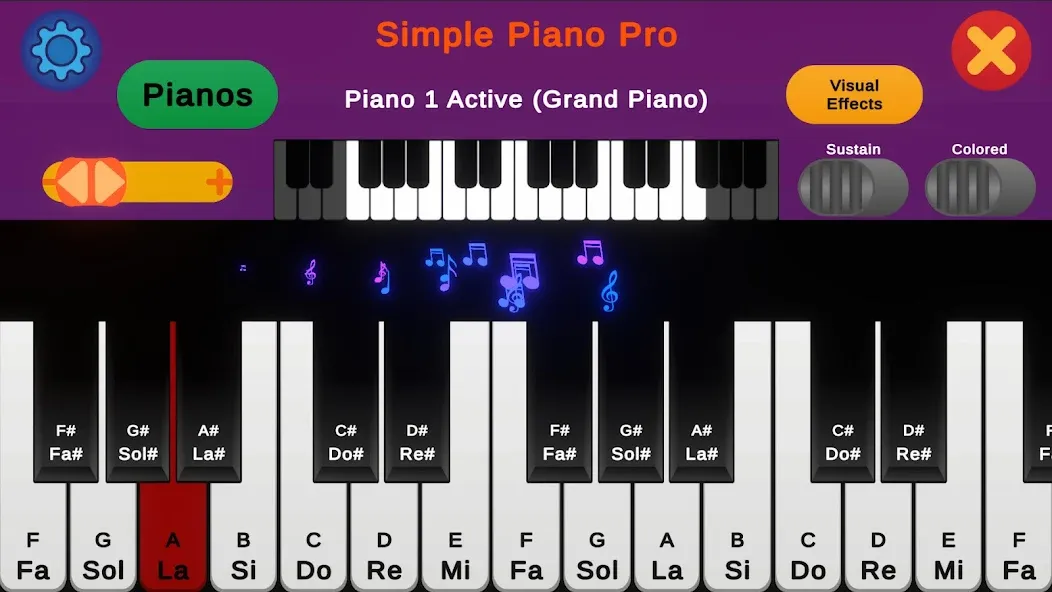 Simple Piano Pro (Симпл Пиано Про) [МОД Много денег] Screenshot 3