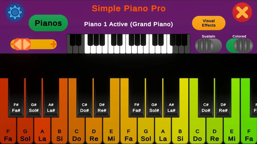 Simple Piano Pro (Симпл Пиано Про) [МОД Много денег] Screenshot 4