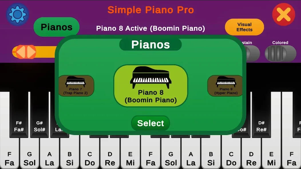Simple Piano Pro (Симпл Пиано Про) [МОД Много денег] Screenshot 5