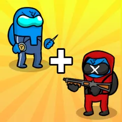 Скачать взломанную Merge Imposter (Мерж Импостер)  [МОД Бесконечные монеты]