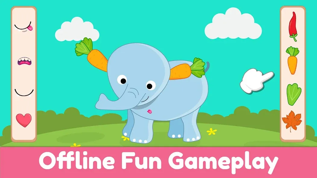 ElePant Kids Learning Games 2+ [МОД Много монет] Screenshot 4