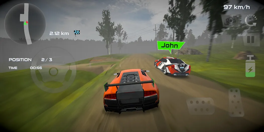 Rally Car : Extreme Fury Race (Ралли Кар) [МОД Unlimited Money] Screenshot 2