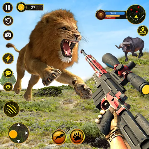 Sniper Animal Deer Hunter Game (Снайперские игры на животных) [МОД Unlimited Money] Screenshot 1