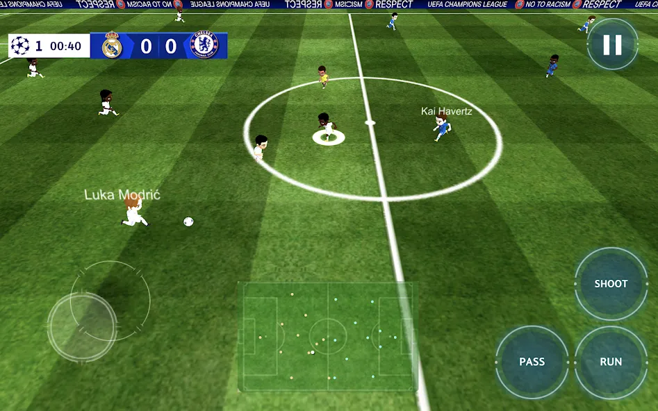 Champions League - UEFA Game (Чемпионс Лига) [МОД Mega Pack] Screenshot 4