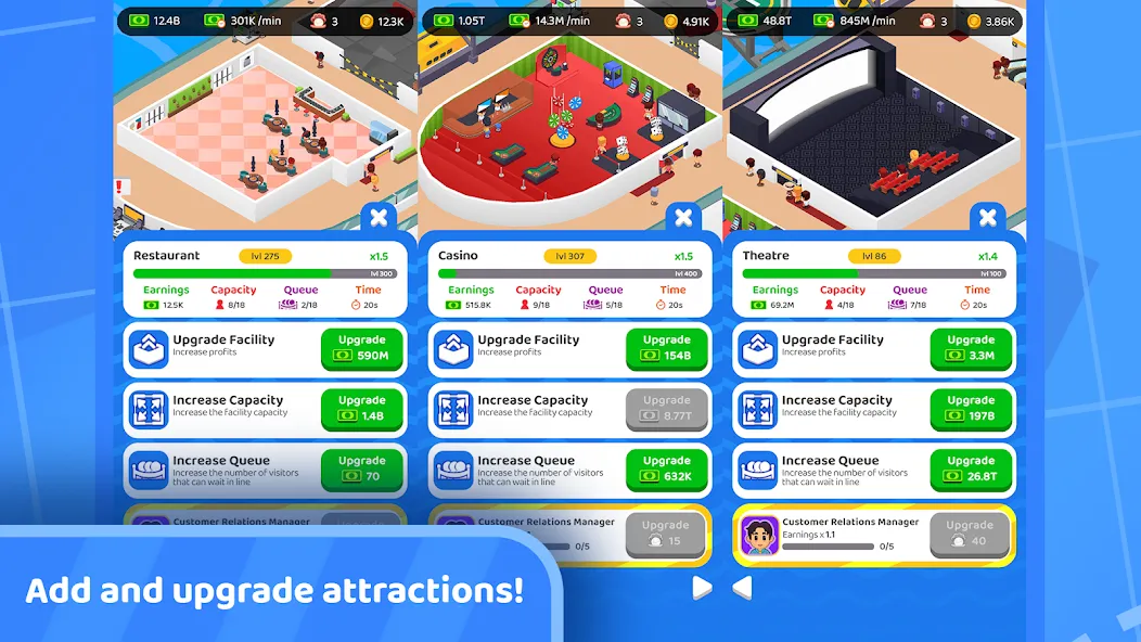 Idle Cruise Ship Simulator (Айдл Круиз Шип Симулятор) [МОД Все открыто] Screenshot 2