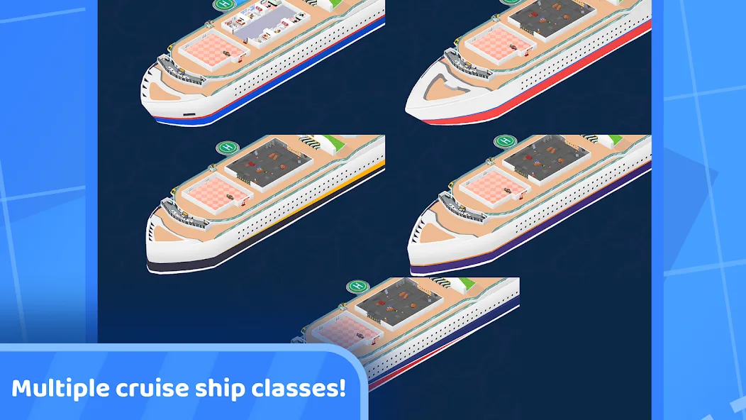 Idle Cruise Ship Simulator (Айдл Круиз Шип Симулятор) [МОД Все открыто] Screenshot 3