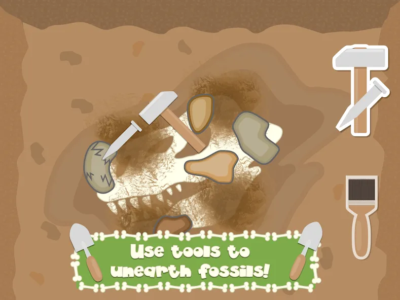 Dino Fossil Dig - Jurassic Adv (Дино Фоссил Диг) [МОД Бесконечные деньги] Screenshot 3
