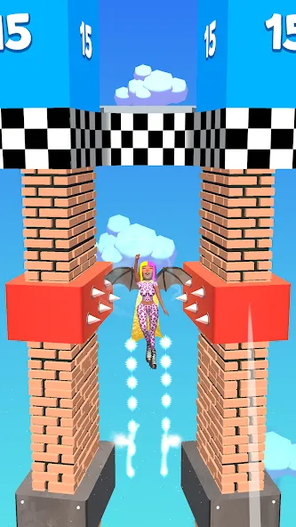 Stretch Legs: Jump King (Стретч Легс) [МОД Все открыто] Screenshot 5