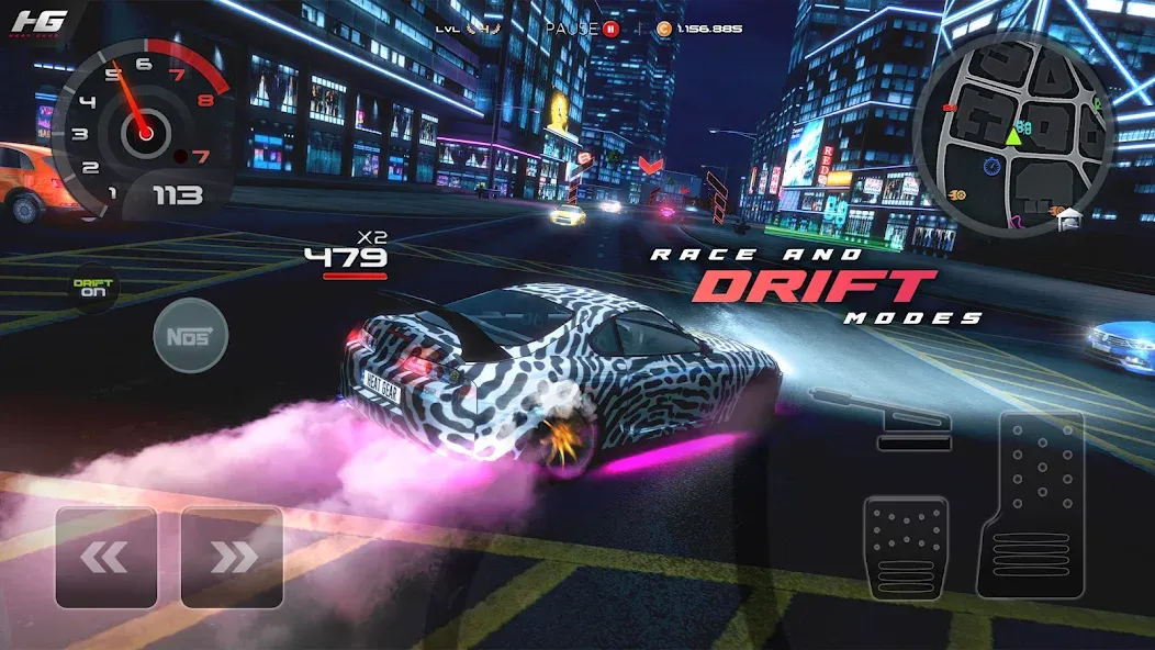 Heat Gear - Race & Drift World (Хит Гир) [МОД Unlimited Money] Screenshot 3