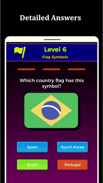 World Flags Quiz Game (Ворлд Флагс Квиз Гейм) [МОД Бесконечные монеты] Screenshot 4