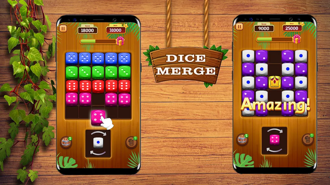 Dice Merge: Dice Mania Game (Дайс Мердж) [МОД Mega Pack] Screenshot 1