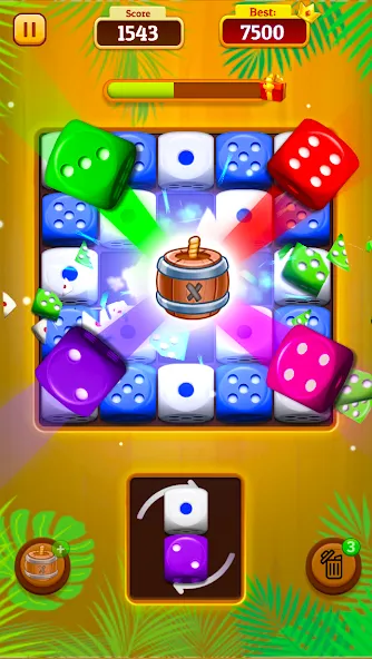 Dice Merge: Dice Mania Game (Дайс Мердж) [МОД Mega Pack] Screenshot 2