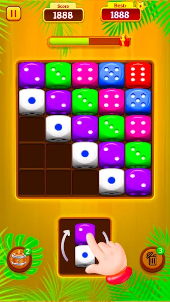 Dice Merge: Dice Mania Game (Дайс Мердж) [МОД Mega Pack] Screenshot 3