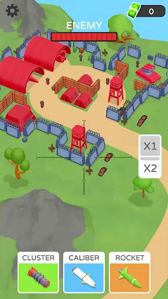 Artillery Defense (Артиллерийская оборона) [МОД Unlimited Money] Screenshot 5