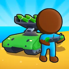 Взломанная Artillery Defense (Артиллерийская оборона)  [МОД Unlimited Money]