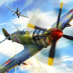 Скачать взлом Warplanes: WW2 Dogfight (Варплейнс)  [МОД Много монет]