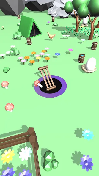 Hole Vacuum 3D (Хол Вакуум 3Д) [МОД Меню] Screenshot 5
