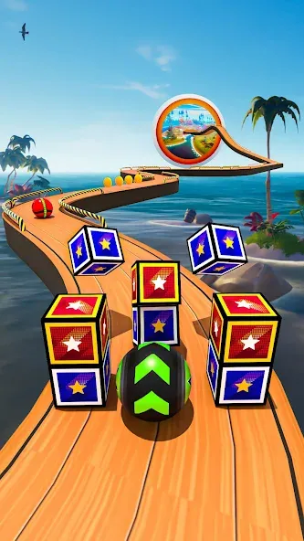 Rolling Ball Game Hop Ball Run (Гоинг Боллс Гейм) [МОД Все открыто] Screenshot 3