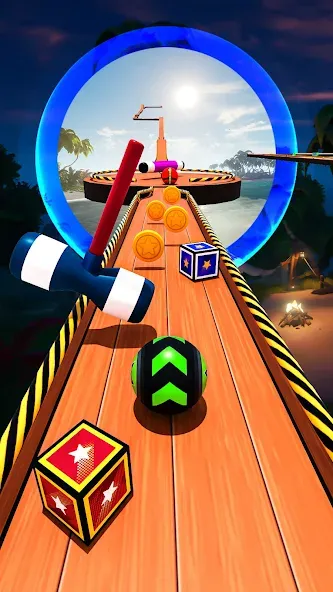 Rolling Ball Game Hop Ball Run (Гоинг Боллс Гейм) [МОД Все открыто] Screenshot 4