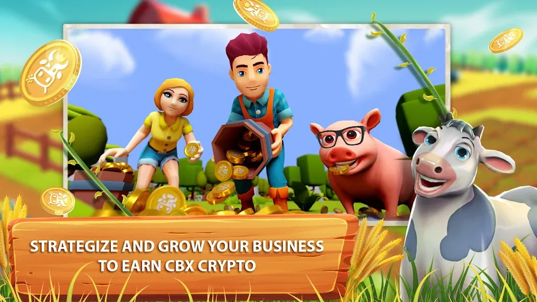 CropBytes: A Crypto Farm Game (КропБайтс) [МОД Бесконечные деньги] Screenshot 2