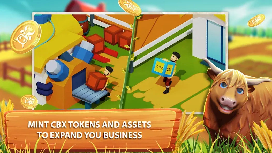 CropBytes: A Crypto Farm Game (КропБайтс) [МОД Бесконечные деньги] Screenshot 3