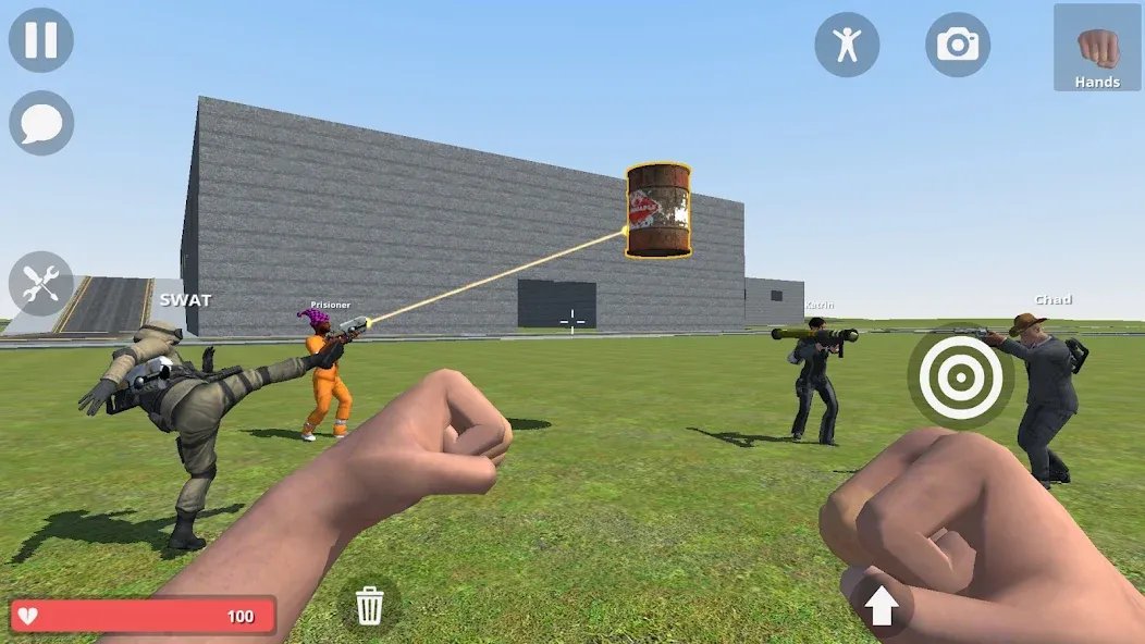 Hypper Sandbox (Хайппер Сандбокс) [МОД Все открыто] Screenshot 1