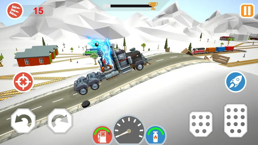 Zombie Cars Crush: Racing Die (Зомби Карс) [МОД Все открыто] Screenshot 2