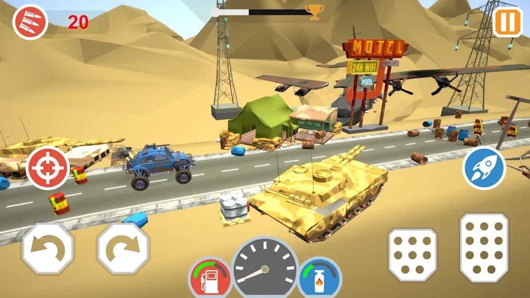 Zombie Cars Crush: Racing Die (Зомби Карс) [МОД Все открыто] Screenshot 3