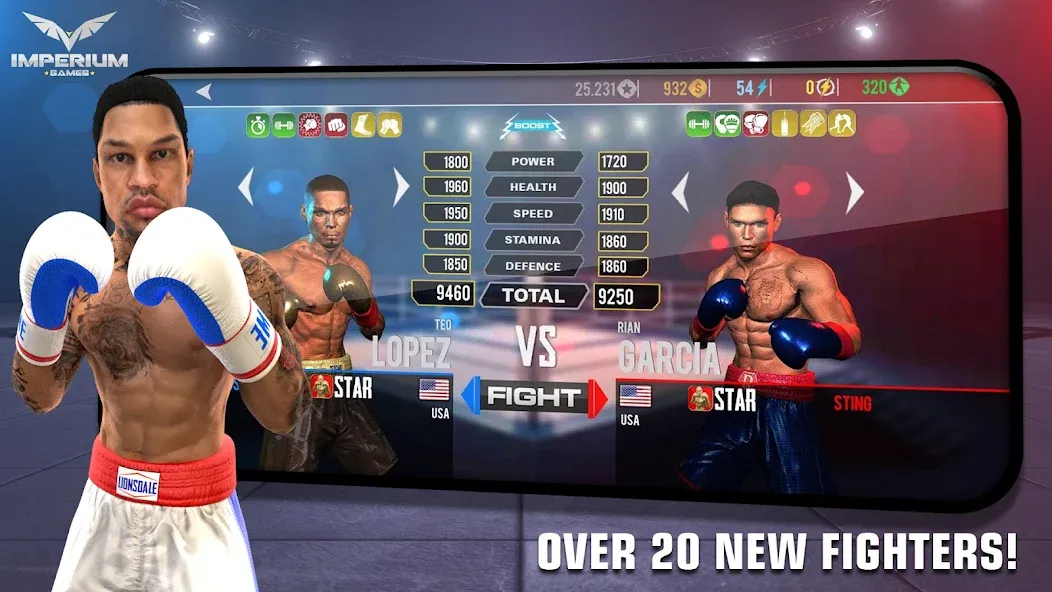 Boxing - Fighting Clash (Боксинг) [МОД Бесконечные деньги] Screenshot 4